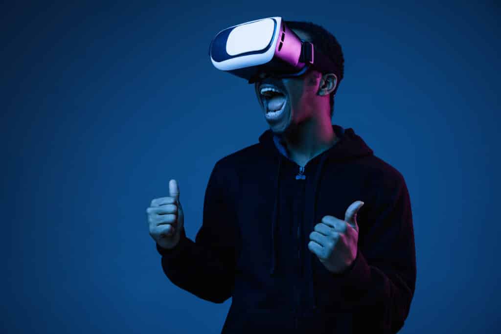 Realidade Virtual vibrante